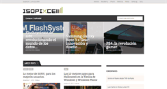 Desktop Screenshot of isopixcell.com